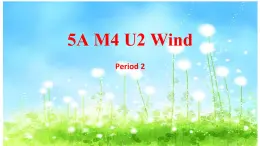上海小學(xué)牛津英語(yǔ)五年級(jí)上冊(cè)5AM4U2（Period2)課件