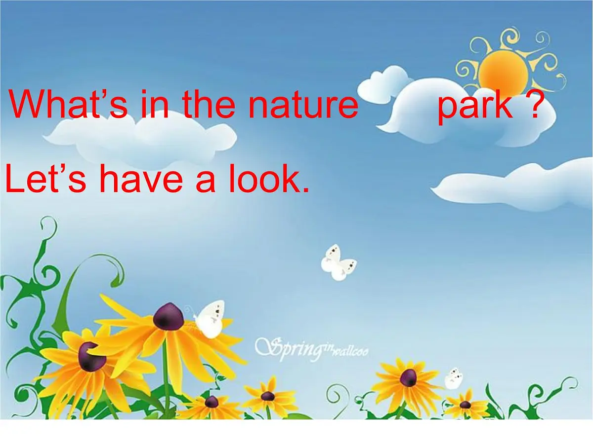 人教PEP英语五年级上册Unit 6 In a nature park Part A Let's learn(课件)第4页