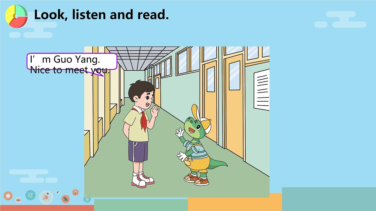Unit 1 Hello Lesson 4 Nice to meet you(课件) 2025-2026学年冀教版(三起)英语三年级上册第5页