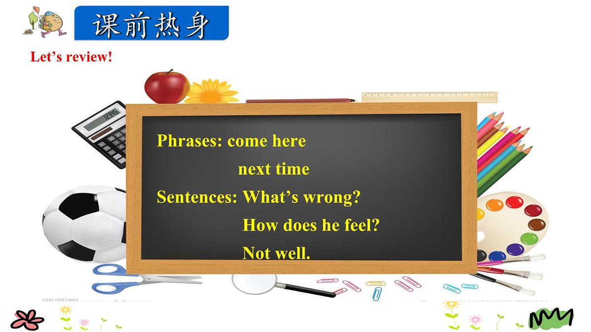 人教版六年级上册英语Unit 6 B Let’s learn精讲精练课件2第3页