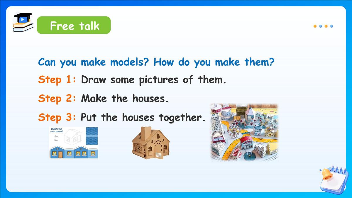 【任务型备课】人教版英语四上-Unit3 PartC Make a dream community model(课件)第5页