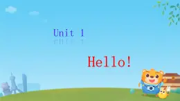 小學(xué)  英語  人教PEP版（一起）（2024）  一年級上冊Unit 1 Hello! 課件