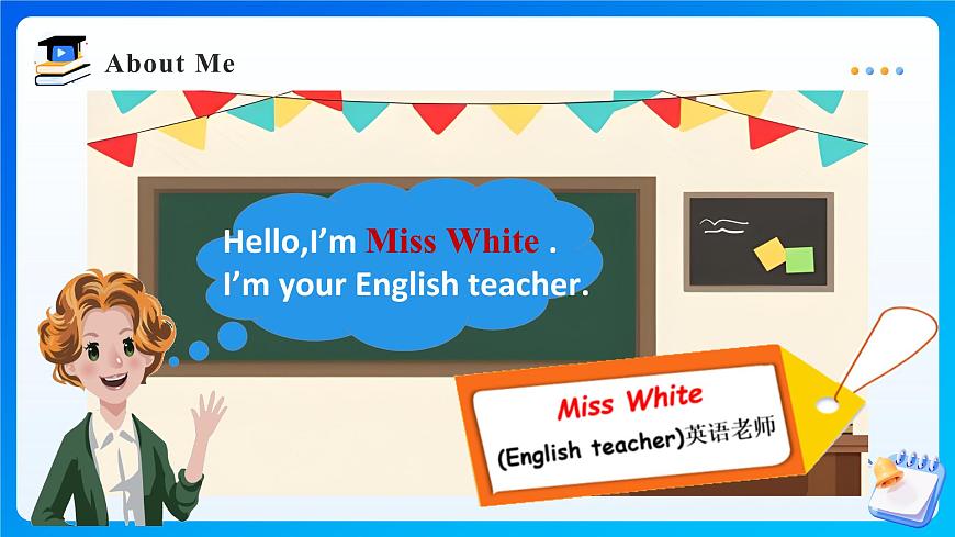 【任務(wù)型備課】人教版英語(yǔ)三上-Unit1 Part A Let’s talk & Sing and role-play（課件）第5頁(yè)