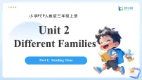 人教版PEP（2024）三年级上册（2024）Unit 2 Different families Part C备课ppt课件