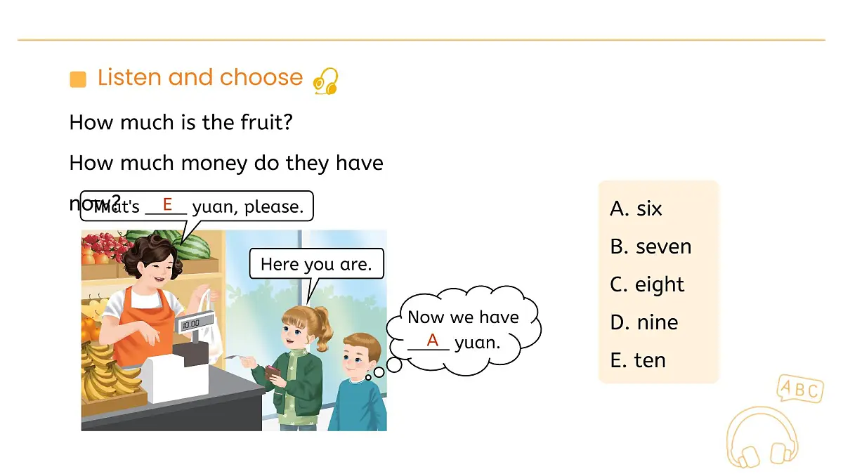 2024版人教版三年级上册英语Unit 6 Lesson 5教参课件第4页
