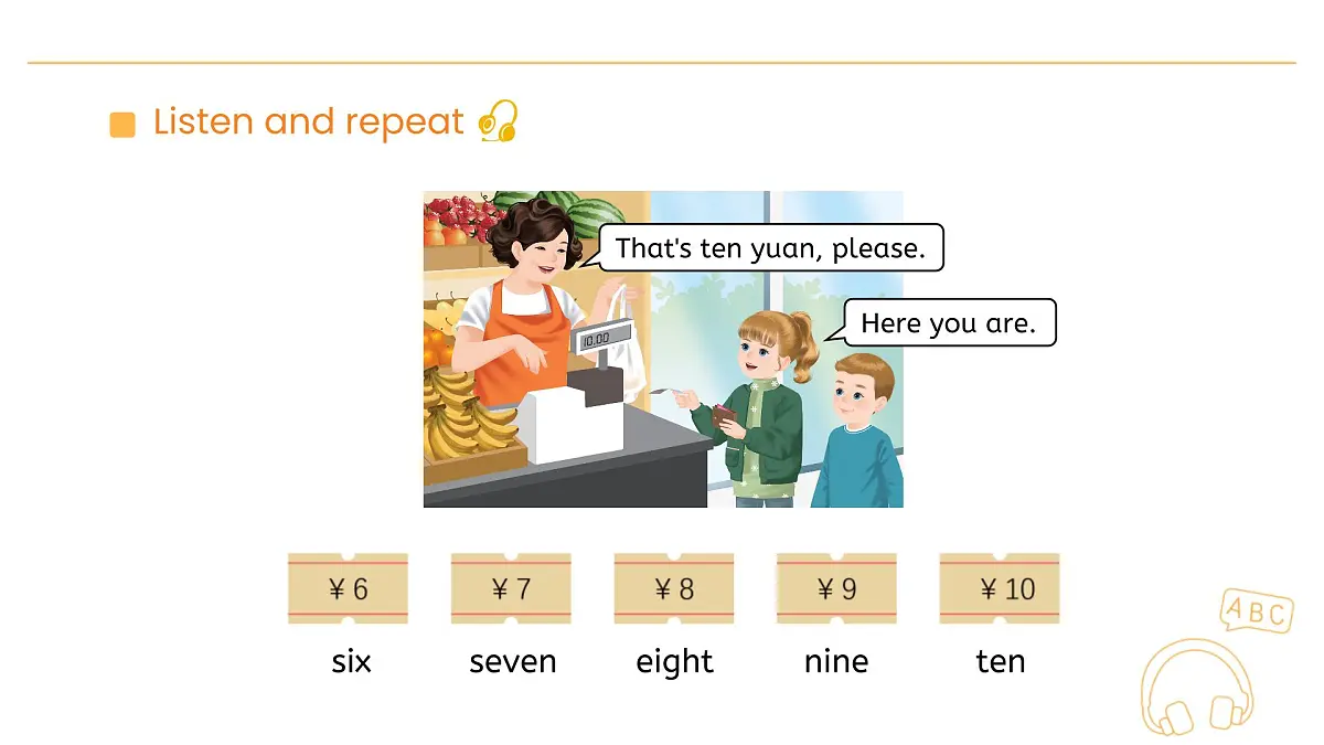 2024版人教版三年级上册英语Unit 6 Lesson 5教参课件第5页