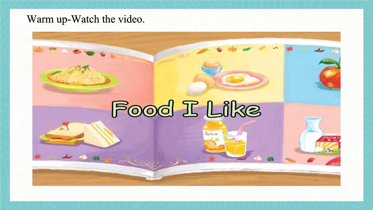 科普版小学英语四年级上册Unit 1 Healthy eating and drinking Period 1 课件第3页