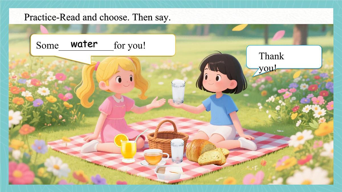 科普版小学英语四年级上册Unit 1 Healthy eating and drinking Period 1 课件第7页