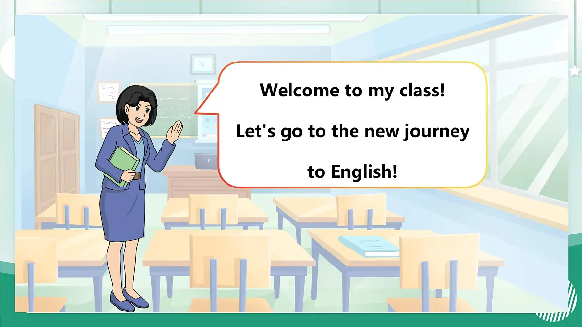陕旅版 三上 Unit 1 Lesson 1 Part A Let’s talk 课件第4页