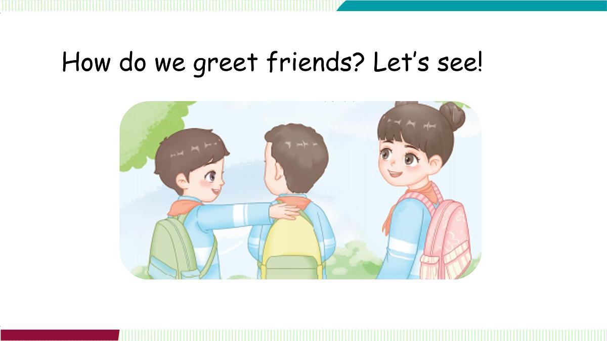 Unit 1 Part A(1)Let’s talk ~ Role play第3页