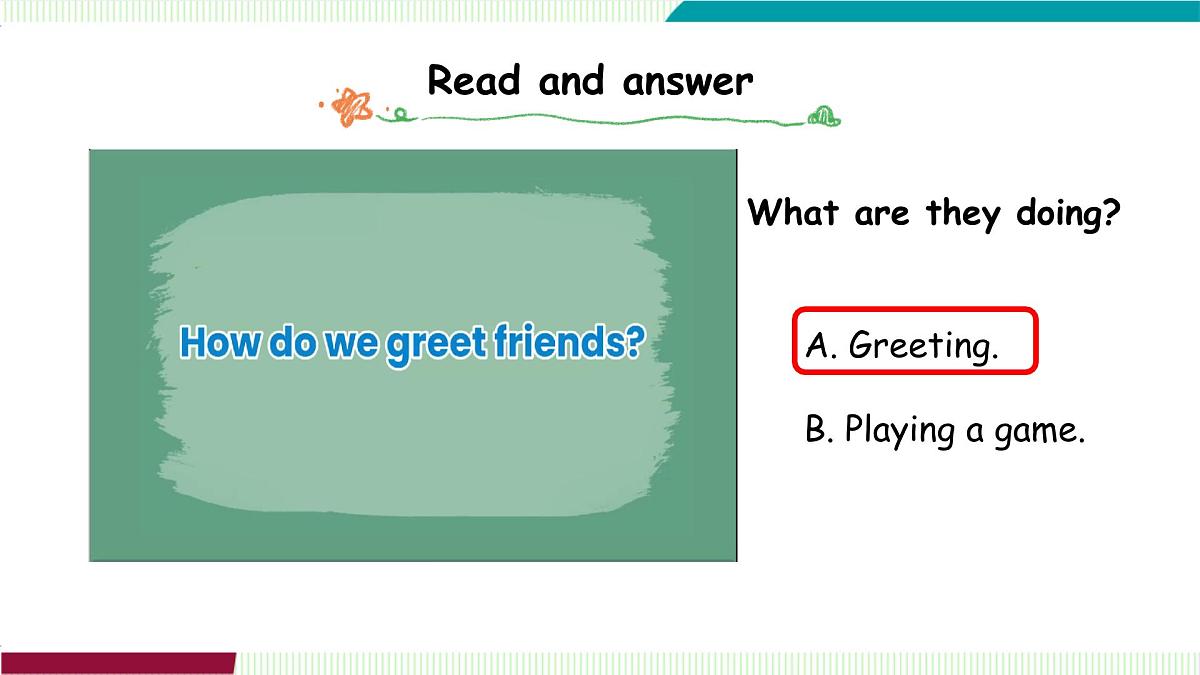 Unit 1 Part A(1)Let’s talk ~ Role play第6页