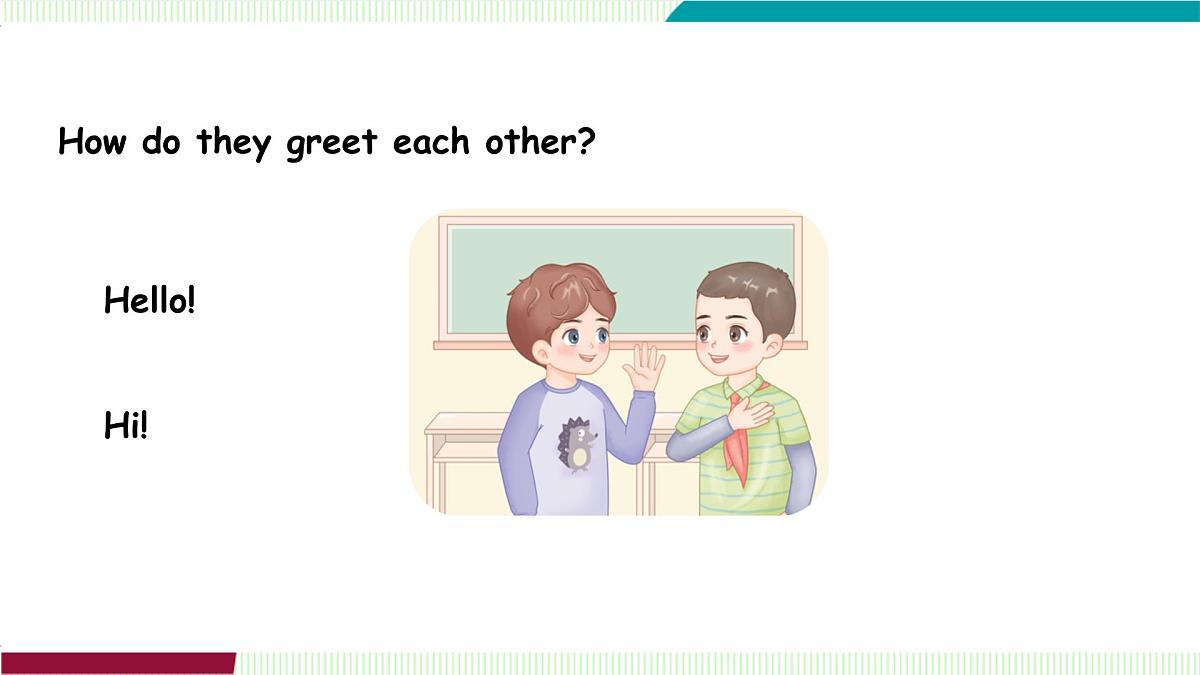 Unit 1 Part A(1)Let’s talk ~ Role play第8页