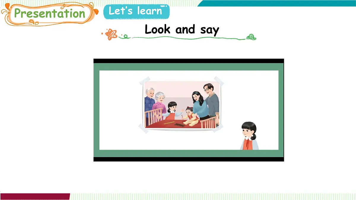 Unit 2 Part A (2) Let's learn~Listen and chant第5页