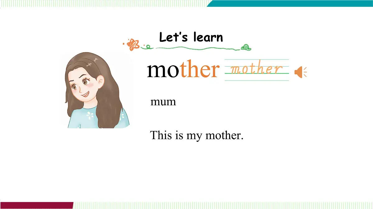 Unit 2 Part A (2) Let's learn~Listen and chant第6页