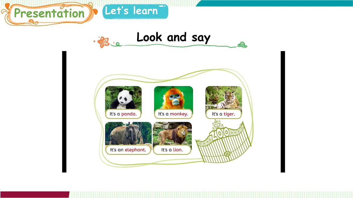 Unit 3 Part B (2) Let's learn~Listen and chant第5页