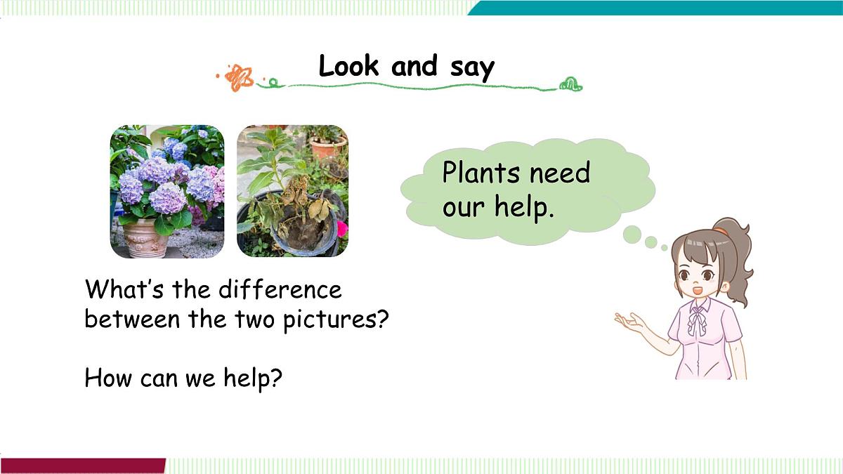 Unit 4 Part B (2) Let's learn~Listen and chant第3页