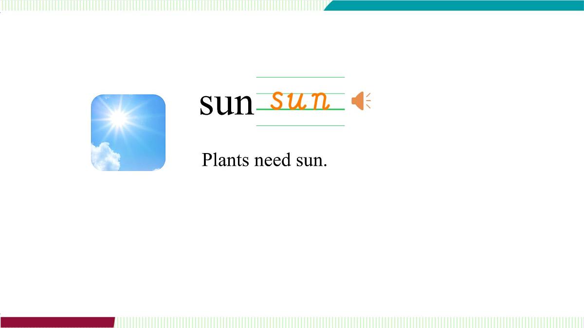 Unit 4 Part B (2) Let's learn~Listen and chant第5页