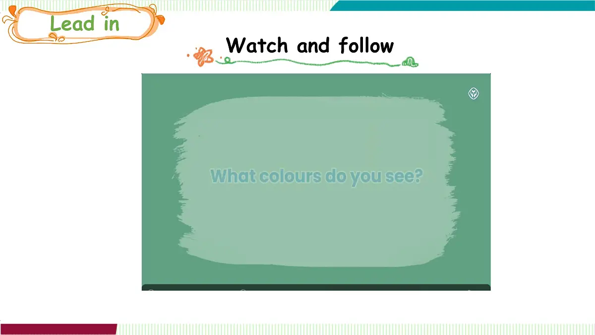 Unit 5 Part B(1)Let’s talk ~ Colour and say第2页