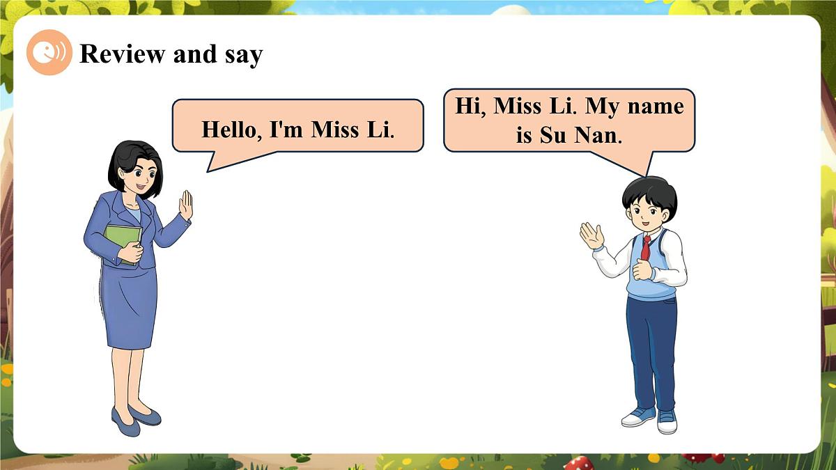 陕旅版 三上 Unit 1 Lesson 3 Part B Let’s talk 课件第4页