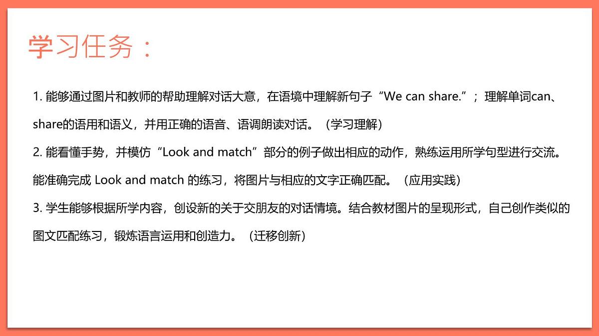Unit 1 Making friendsPart B Let’s talk & Look and match(课件)2025年新版人教PEP版三年级英语上册第3页