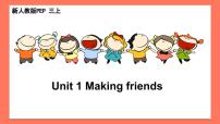 英语三年级上册(2024)Unit 1 Making friends Part B精品复习练习题