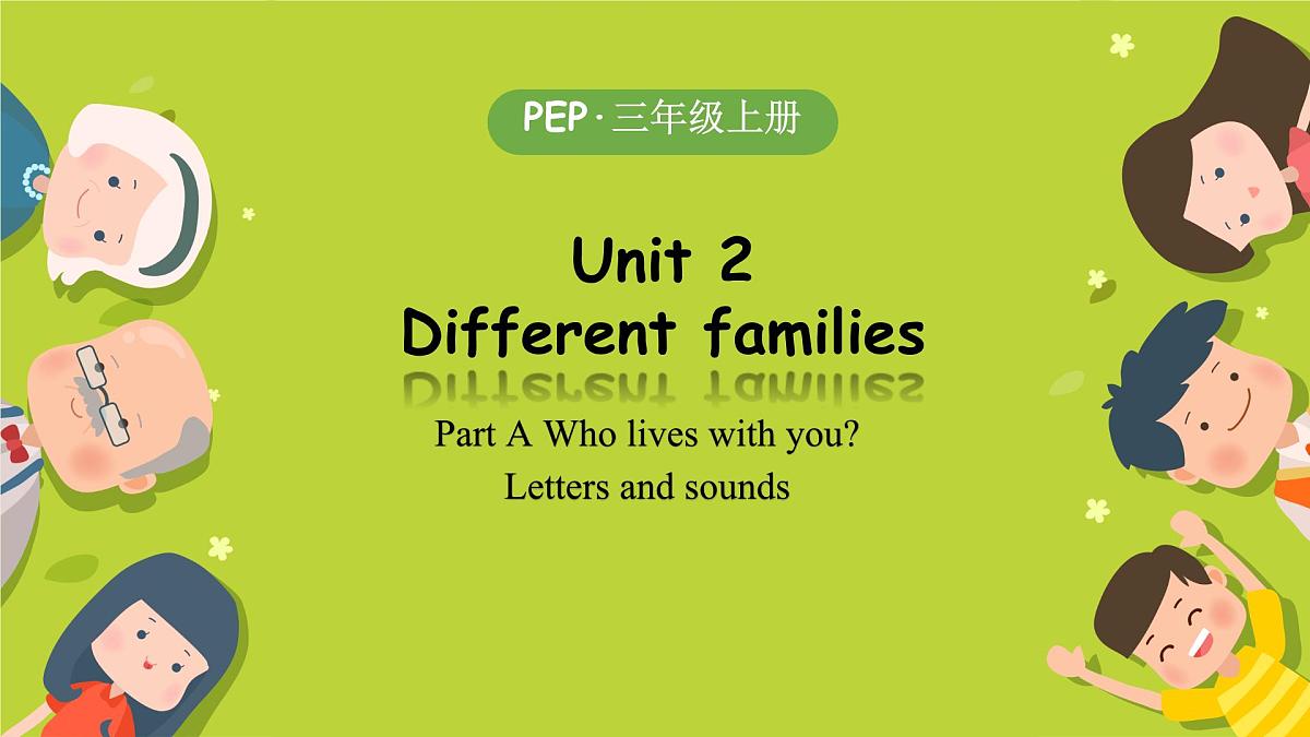 Unit2 Different families Part ALetters and sounds(第3课时) 2025-2026新版人教PEP版三年级英语上册课件第1页