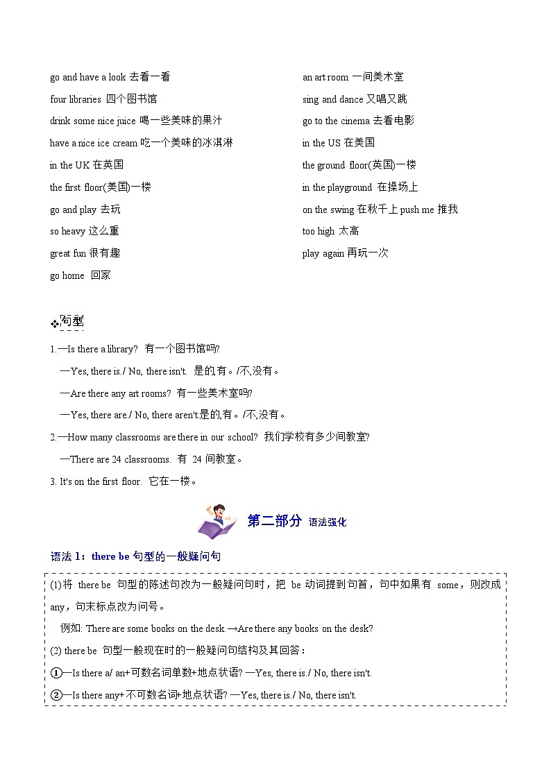 译林版英语五年级上册期末复习之Unit 2 (知识清单)(含答案)第2页
