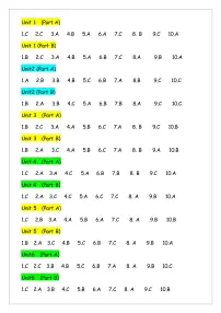 人教PEP三年级上册u1-u6 单项选择专项训练答案