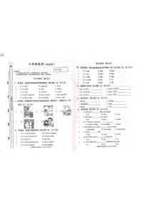 甘肃省天水秦州区长城中学等校2025-2026学年六年级上学期期末英语试题（含答案）
