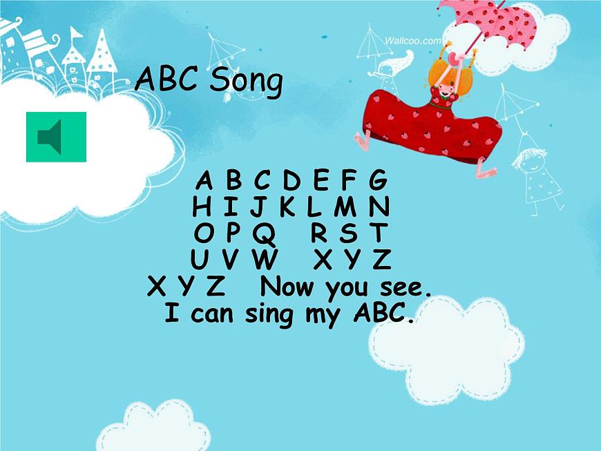 26個英語字母教學(xué)課件第4頁