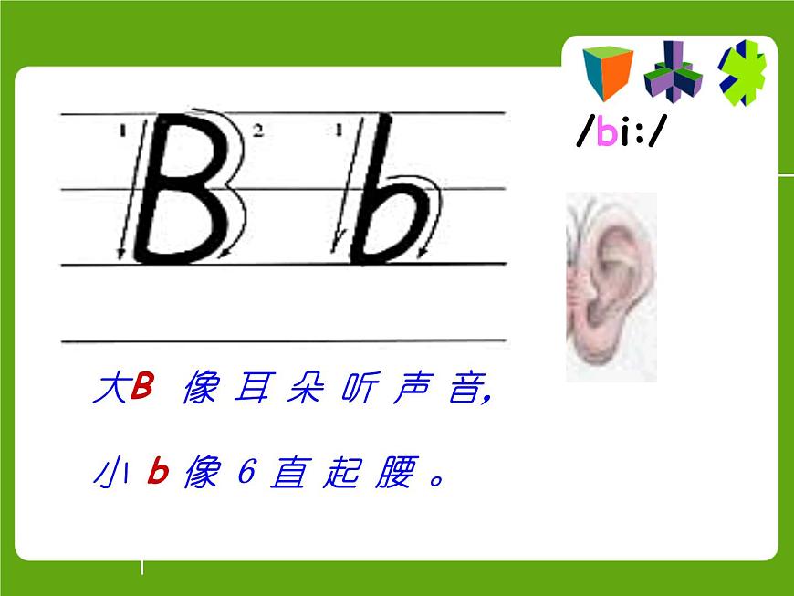 26個英語字母教學(xué)課件第8頁