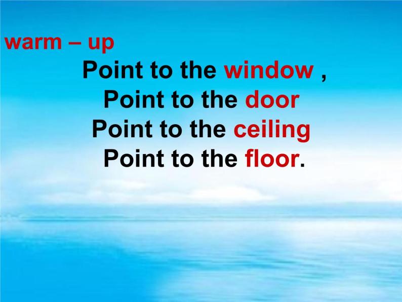 Module 3《Unit 2 Point to the window》课件202