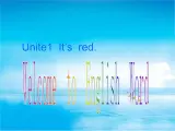 Module 4《Unit 1 It’s red》课件2