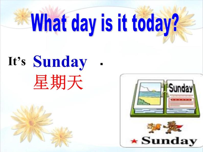 《what day is it today》ppt课件08