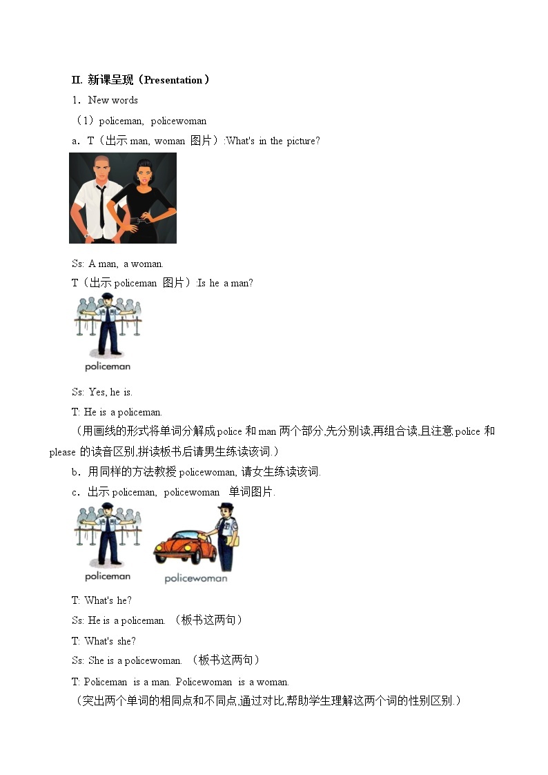 Unit 11 What's he Period 1 教案02