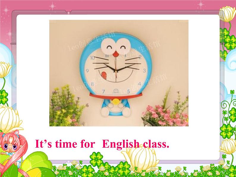 四年级下册英语课件-Unit 2 What time is it? Part A |人教(PEP)(2014秋)02