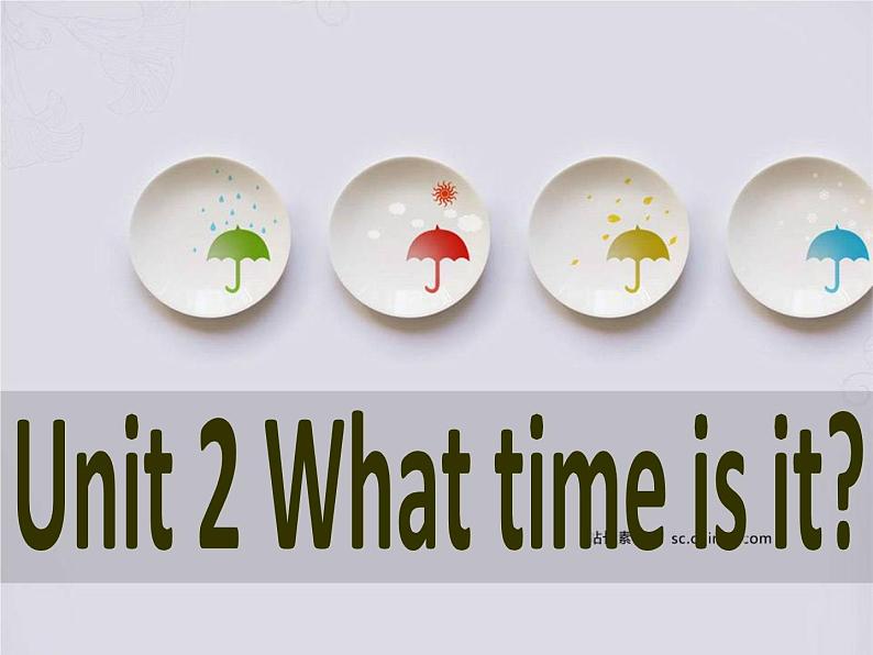 四年级下册英语课件-Unit2 What time is it Part A | 人教(PEP)(2014秋)01