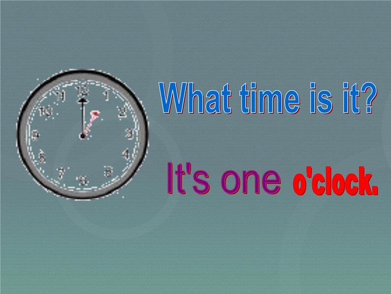 四年级下册英语课件-Unit2 What time is it Part A | 人教(PEP)(2014秋)05
