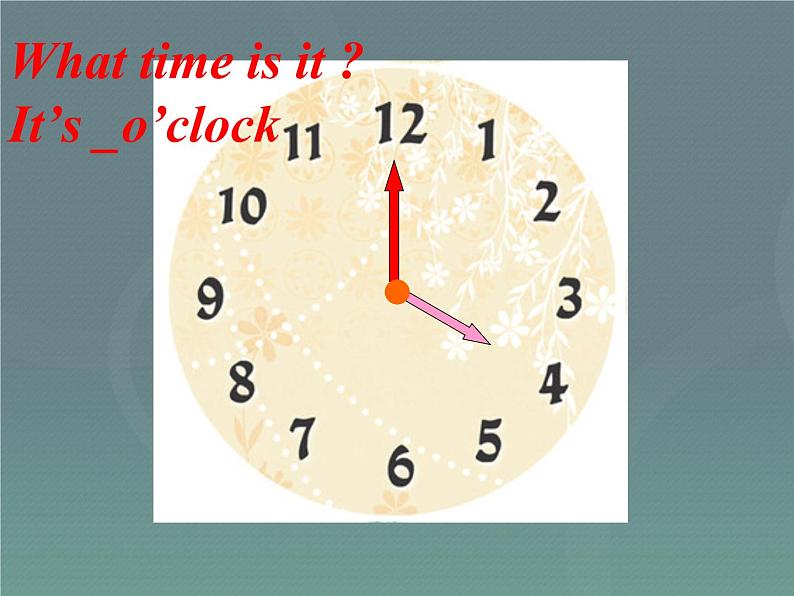 四年级下册英语课件-Unit2 What time is it Part A | 人教(PEP)(2014秋)06