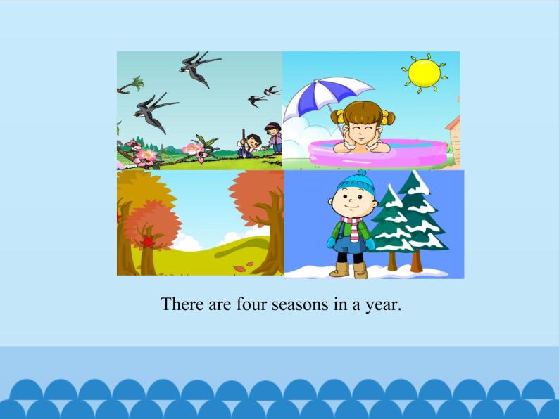六年级上册英语课件-unit6 there are four seasons in a year.
