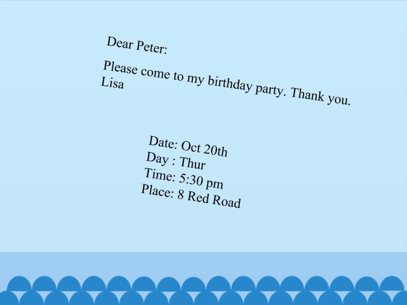 六年级上册英语课件－Unit3 Would you like to come to my birthday party？(Lesson14) ｜人教精通版.03