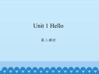 小学英语陕旅版三年级上册Unit 1 Hello!授课免费ppt课件