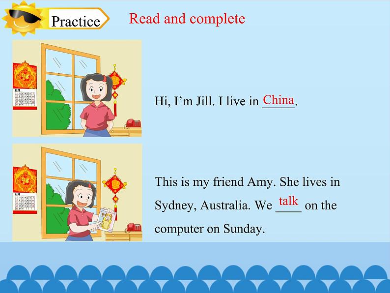 四年级下册英语课件-Module 3 Unit 9 A friend in Australia Period 2 沪教牛津版(深圳用)07