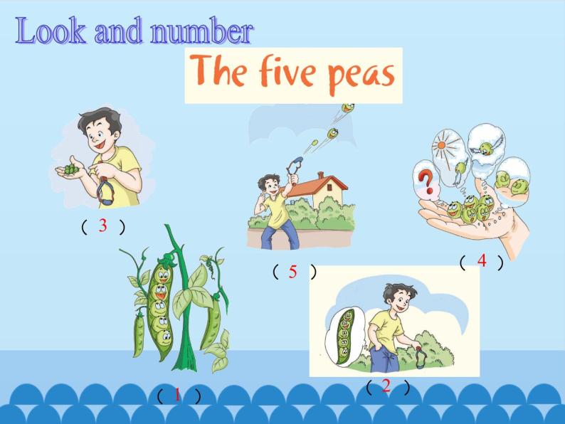 六年级下册英语课件-Module 4 Unit 12  The five peas  Period 3  沪教牛津版（深圳用）02