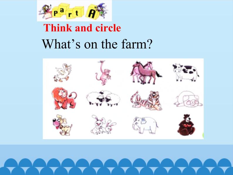 四年级上册英语课件-Unit 2 What Do They Have on the Farm？  Period 2  陕旅版（三起）02