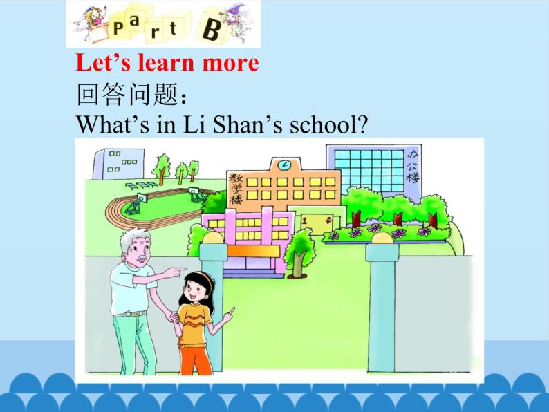 四年级上册英语课件-Unit 5 Our School    Period 3  陕旅版（三起）03