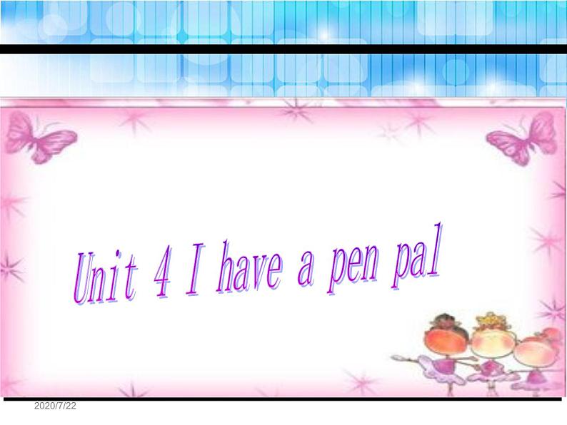 Unit 4 I have a pen pal Part B Read and write课件02