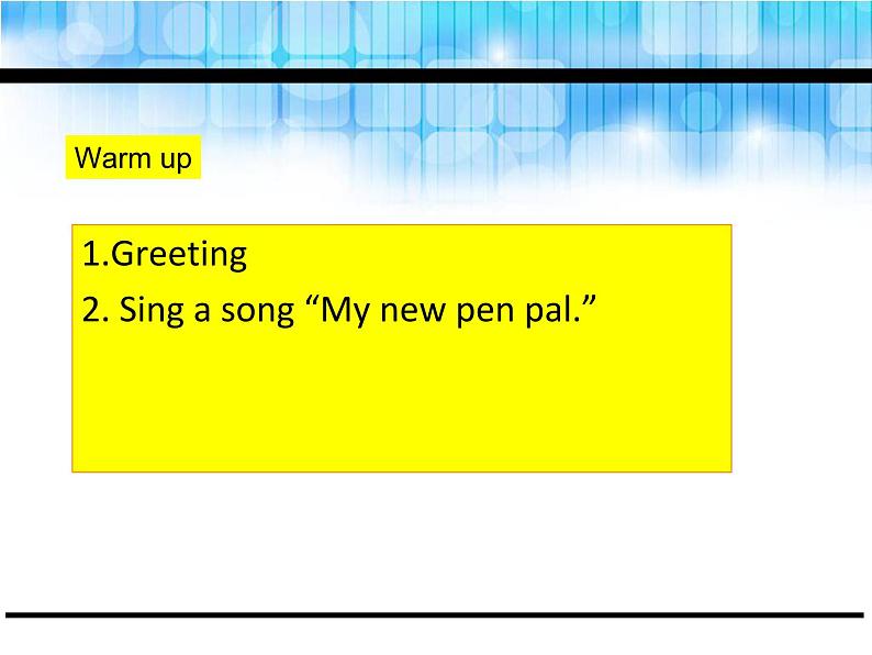 Unit 4 I have a pen pal Part B Read and write课件03