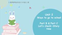 人教版 (PEP)六年级上册Unit 2 Ways to go to school Part B公开课ppt课件