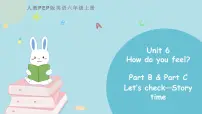 小学英语人教版 (PEP)六年级上册Unit 6 How do you feel? Part B优质课课件ppt